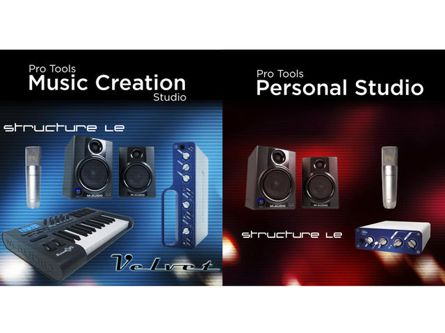 There are two bundles on offer, both based around Pro Tools LE 7.4